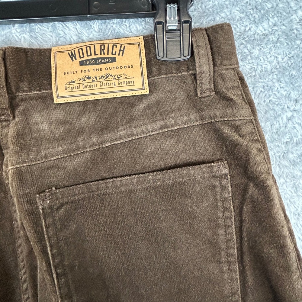 Vintage Woolrich Womens Brown Corduroy Pants Size 8 Outdoor‎ Clothing NWT - Picture 11 of 13